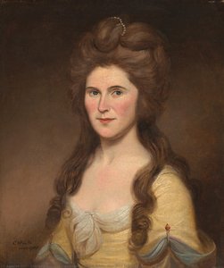 Rebecca Bryan White (mrs. John White) — Charles Willson Peale