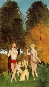Happy Quartet — Henri Julien Félix Rousseau (le Douanier)