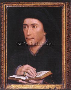 Portrait Of A Man (guillaume Fillastre.) — Rogier Van Der Weyden