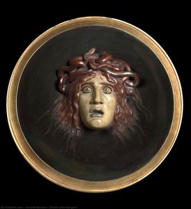 Shield With Gorgon — Arnold Böcklin