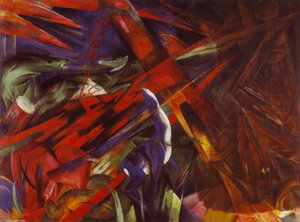 Animal Destinies (the Trees Show Their Rings, The Animals Their Veins) — Franz Marc