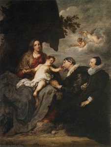 Virgin With Donors — 앤서니 반 디크
