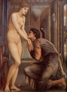 Burne Jones Pygmalion And The Image Iv The Soul Attains (detail) — Edward Coley Burne-jones