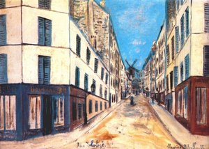 Tholoze Street — Maurice Utrillo