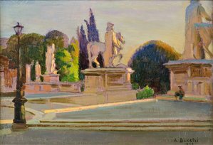 The Dioscuri Of The Capitoline Hill — Amedeo Bocchi