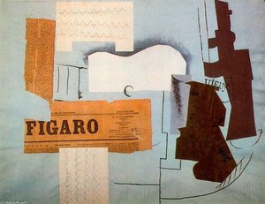 Gitár, Üveg, Üveg És Lap — Pablo Picasso