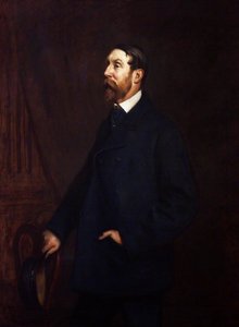 William Henry Forester Denison (1834–1900), 1st Earl Of Londesborough — Herman Herkomer