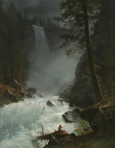 A Stream In The Rocky Mountains — Albert Bierstadt