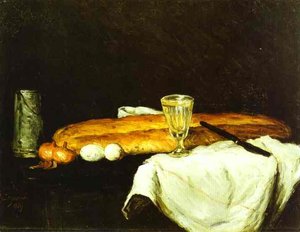Brot Und Eier — Paul Cézanne