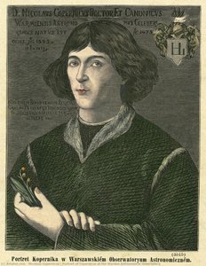 Portrait Of Copernicus At The Warsaw Astronomical Observatory — Nicolaus Copernicus