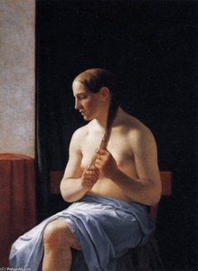 Seated Nude Model — Christoffer Wilhelm Eckersberg