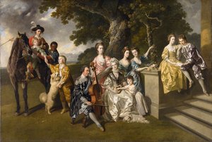 The Family Of Sir William Young — Johanas Cofanis