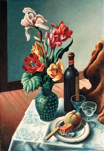 The Blue Vase — Thomas Hart Benton