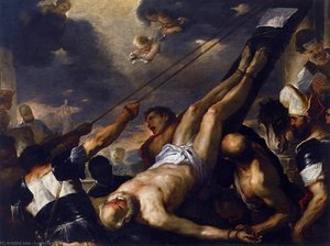 Crucifixion Of St Peter — Luca Fa Presto