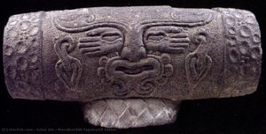 Macuilxochitl Teponaztli Votive — Aztec Empire
