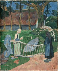 La Barrière Fleurie, Le Pouldu — Paul Sérusier