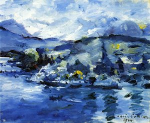 Lago Di Lucerna, Pomeriggio — Lovis Corinth