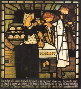 Sir Tristram Y La Bella — Dante Gabriel Rossetti