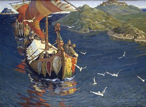 Visitatori Dall'oltre Mare — Nikolaj Roerich