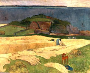 Cosecha Marítima, Le Pouldu — Eugène Henri Paul Gauguin