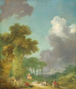 L'escarpolette — Jean-honoré Fragonard