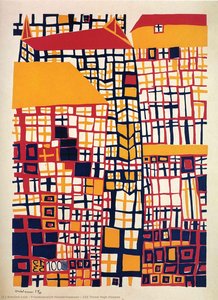 155 Three High Houses — Friedensreich Hundertwasser