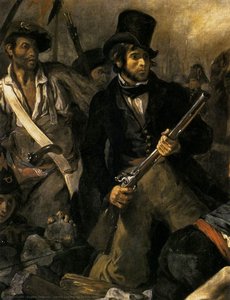Liberty Leading The People (detail) — Eugène Delacroix