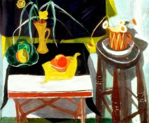 Still Life S Žlutými Květinami — William George Gillies