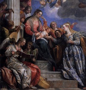 Sposalizio Mistico Di Santa Caterina (dettaglio) — Paolo Veronese