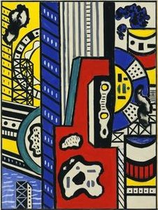 Study For Cinematic Mural, Study Iv — Fernand Léger