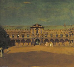 A Quad (c.1900) — Sir William Nicholson