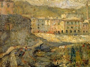 Ville A Contre Soleil — James Ensor