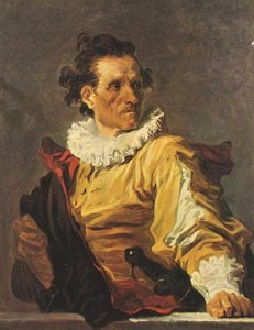 Portrait D'homme (le Guerrier) — Jean-honoré Fragonard