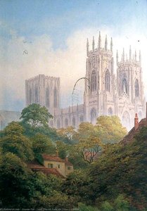 York Minster From The Dean's Garden — George Fall