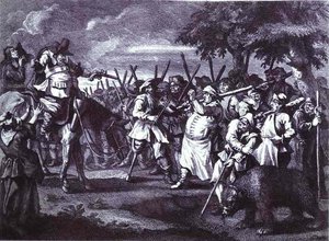 Hudibras' First Adventure, From 'hudibras' By Samuel Butler — William Hogarth