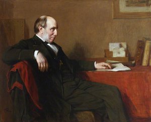 Professor John Struthers, Frcsed (1845), Prcsed (1895–1897) — George Reid