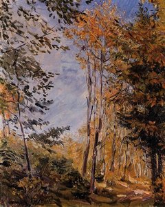 Herbstwald — Max Slevogt