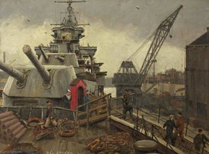 Refitting In Dry Dock, The Forecastle Sentry — John Worsley