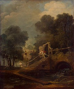 La Fuga Di Galatea — Hubert Robert