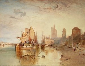 Colonia, L'arrivo Di Un Battello: Sera — J.m.w. Turner