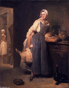 Il Ritorno Dal Mercato — Jean-baptiste-siméon Chardin