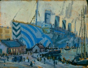 Olympic With Returned Soldiers — Arthur Lismer