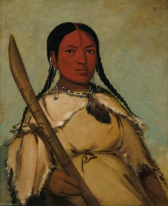 Chin Cha Pee, L'insetto Di Fuoco Che Striscia, Moglie Di Pigeon's Egg Head — George Catlin