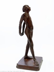 Studie S Hrdlem Pro Malou Tanečnici — Hilaire-germain-edgar Degas