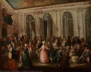 An Assembly At The Pump Room, Bath — John Sanders