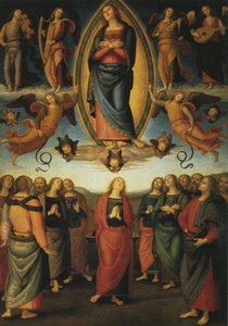 Polyptych Annunziata (assumption Of Mary) — Vannucci Pietro (le Perugin)