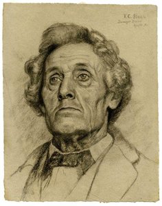 Unknown Man Wearing A Bow Tie — Theodore Clement Steele