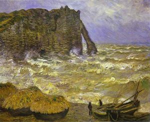 Mare Mosso - Etreta — Claude Monet
