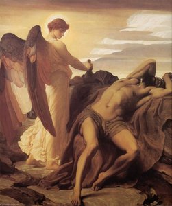 Elia Nel Deserto — Sir Frederic Lord Leighton