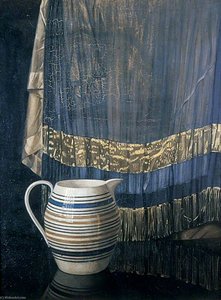 1914 (the Striped Jug) — Ben Nicholson Om